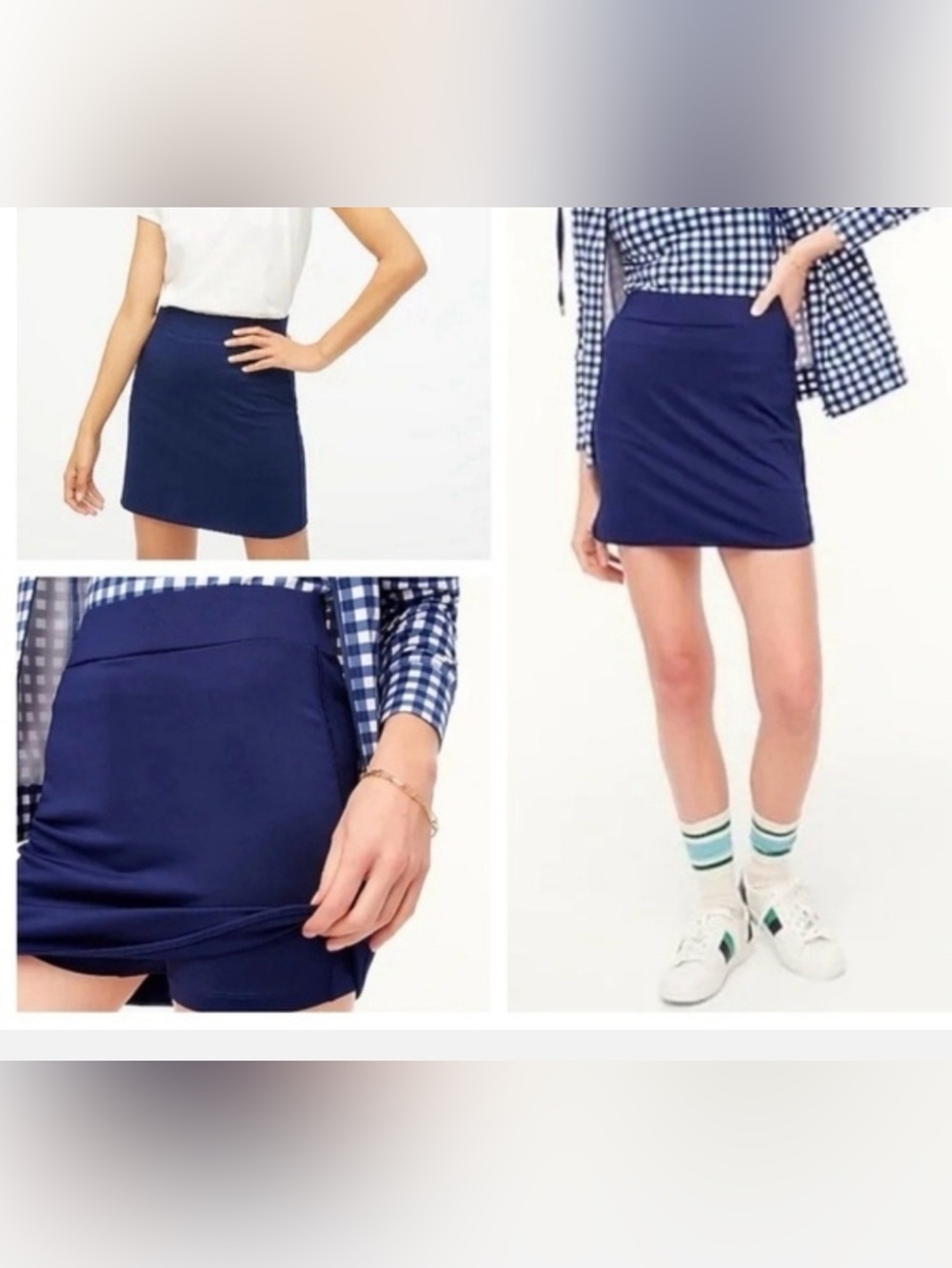 J. Crew navy women’s XS SKORT /SKIRT